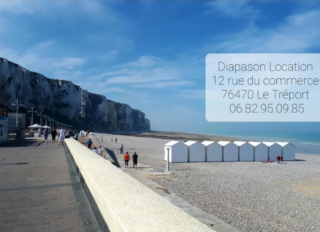 Вилла Diapason Location Le Treport Pour 5 Personnes Экстерьер фото