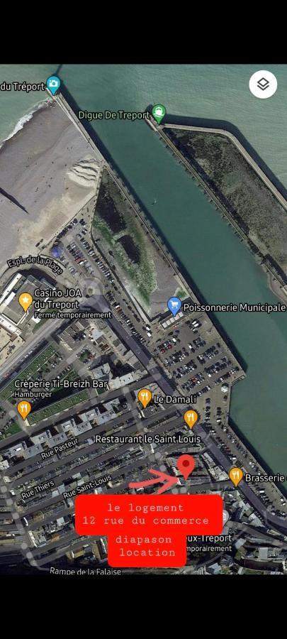 Вилла Diapason Location Le Treport Pour 5 Personnes Экстерьер фото